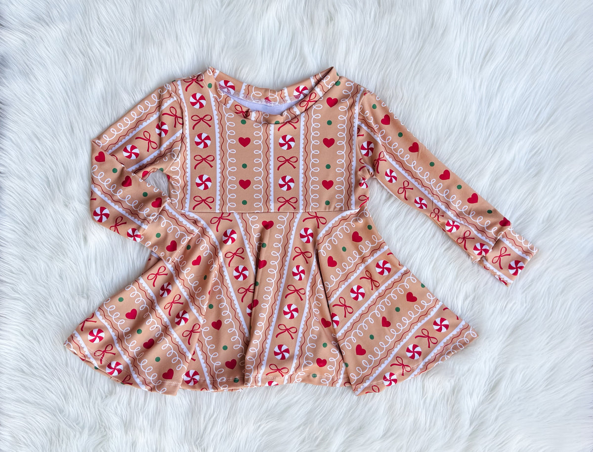 Long sleeve peplum