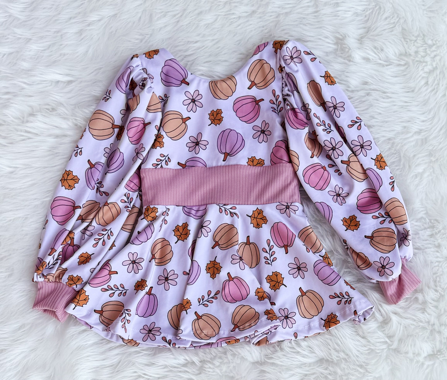 Bishop Long sleeve Primrose Peplum top