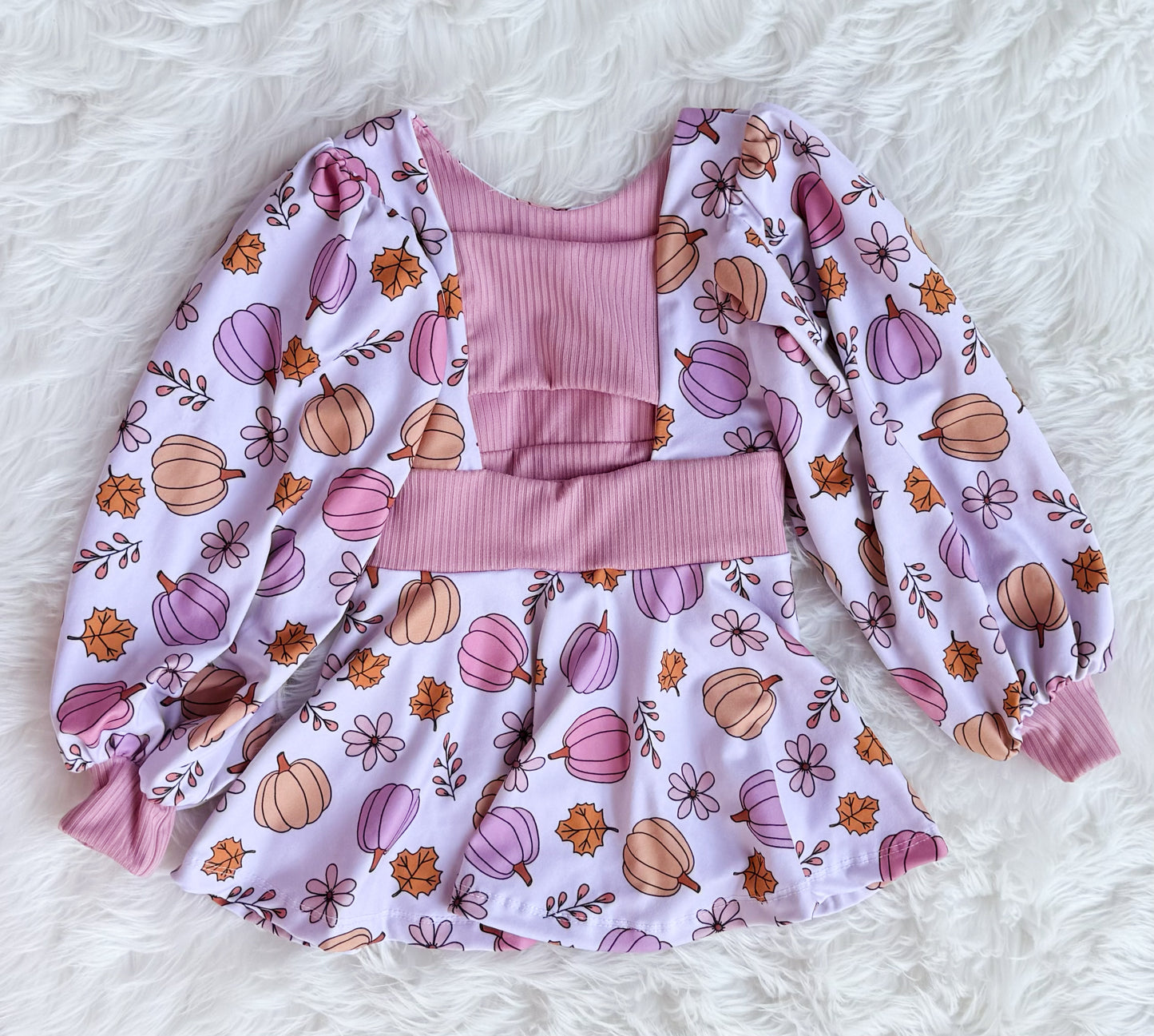 Bishop Long sleeve Primrose Peplum top
