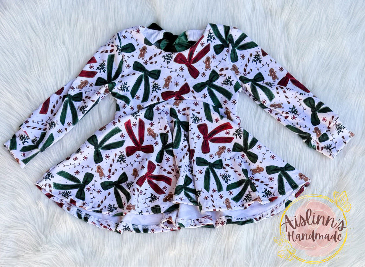 Peplum Top (Bow in the Back)