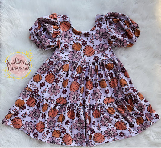 Tiered Dress Knee Length